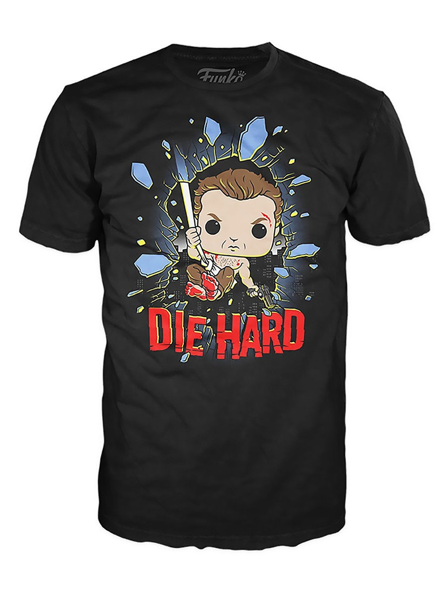 фото Набор funko die hard - pop! tees (фигурка / футболка) (размер s)