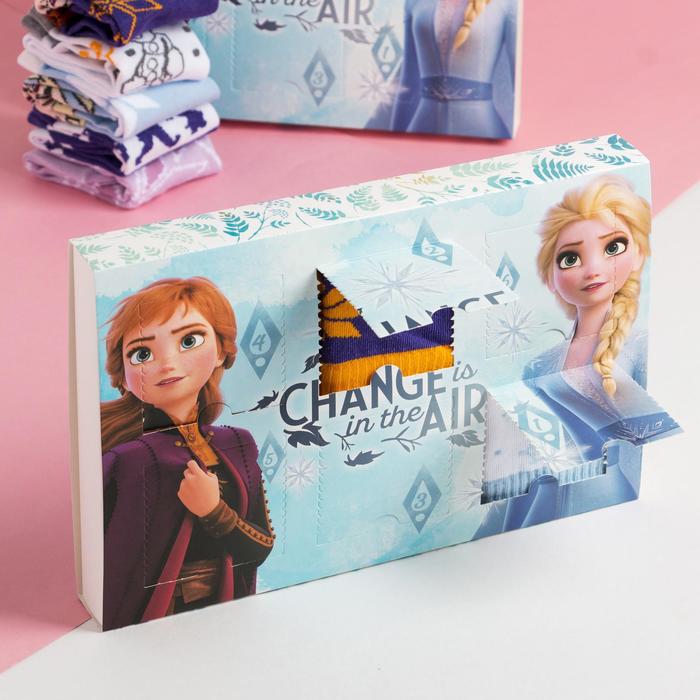 

KAFTAN Подарочный Подарочный набор носков адвент, 6 пар адвент, 6 пар "Frozen" , Холодное, Белый;фиолетовый;розовый;голубой, 000461788