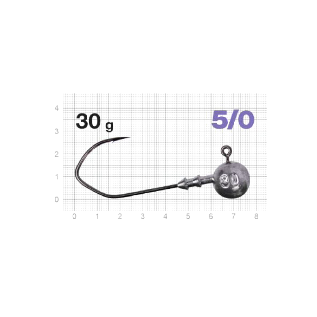 

Джиг-головки Nautilus CLAW NC-1021 крючок 5/0, 30гр (3шт), Серебристый;черный, 1021-30