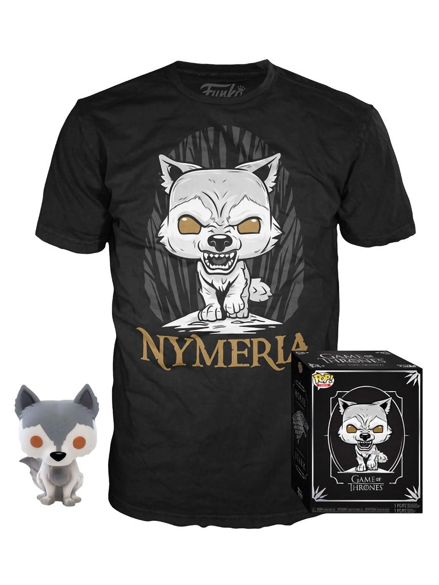 фото Набор funko game of thrones - pop! tees - nymeria (фигурка / футболка) (размер s)