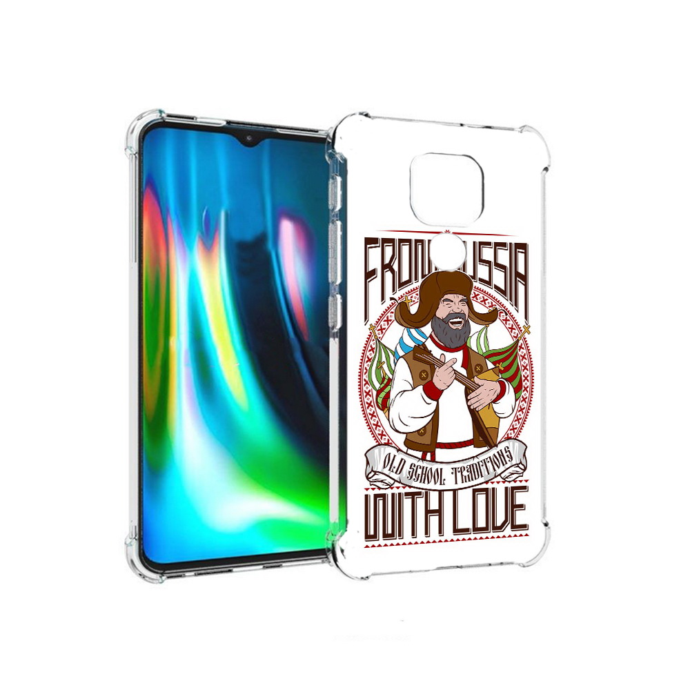 

Чехол MyPads Tocco для Motorola Moto E7 Plus русский мужчина (PT155921.339.590), Прозрачный, Tocco