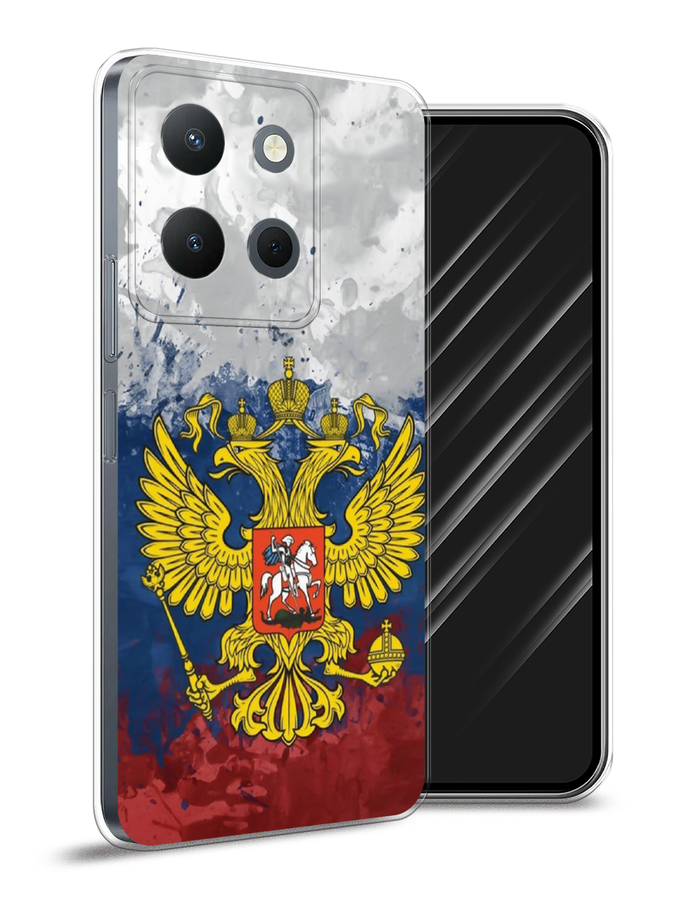 

Чехол Awog на Vivo Y36 4G "РФ", Белый;синий;красный, 269250-1
