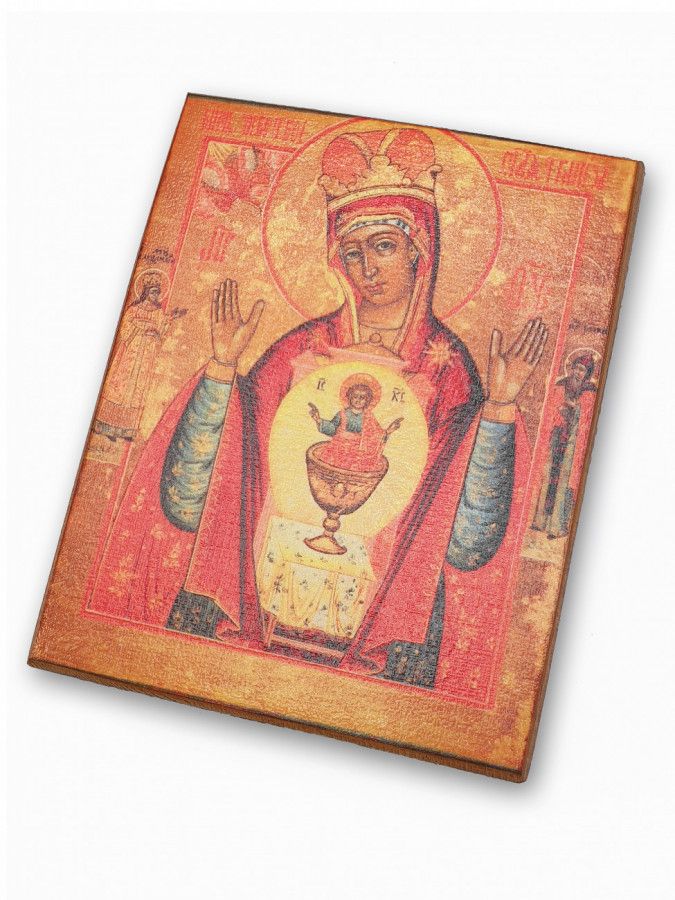 

Икона Никейская Божией Матери 15х17 см