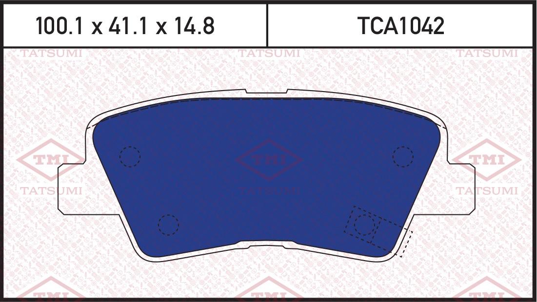 

Колодки тормозные дисковые HYUNDAI Solaris/I10/I30/I40/Tucson 09->KIA Soul/Rio 09->SSANGYO