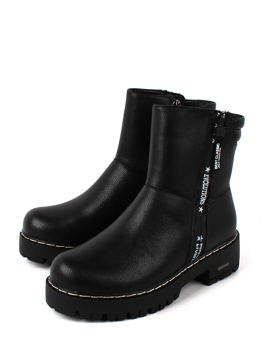 фото Ботинки женские berten bsz 21-102 черные 37 ru