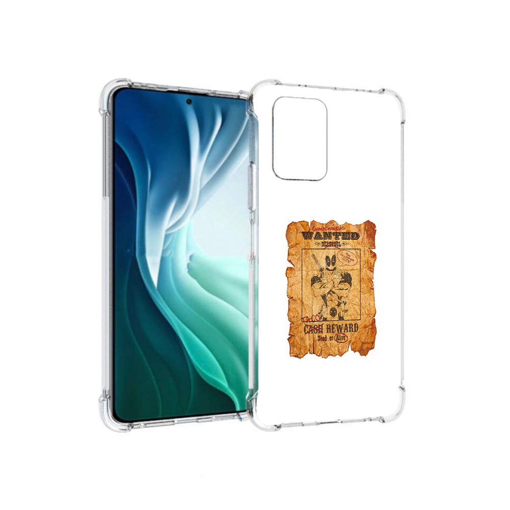 Чехол MyPads Tocco для Xiaomi Redmi Note 10 Pro 5G дедпул (PT162244.283.317)