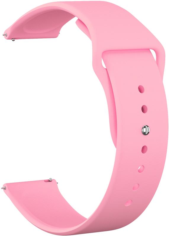 

Ремешок силиконовый GSMIN Sport Band 22 для Amazfit GTR 2 Classic (Розовый)