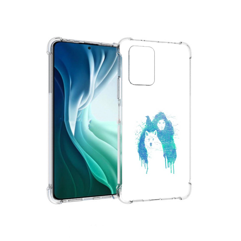 Чехол MyPads Tocco для Xiaomi Redmi Note 10 Pro 5G джон сноу (PT162244.283.323)