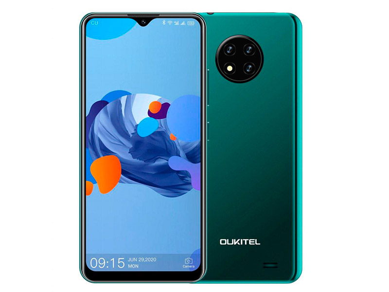 фото Смартфон oukitel c19 green