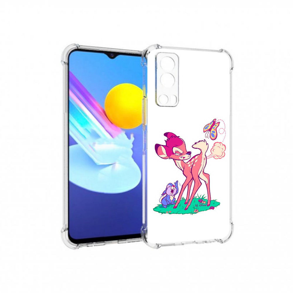 

Чехол MyPads Tocco для Vivo Z3 смешной олененок (PT226973.411.610), Прозрачный, Tocco
