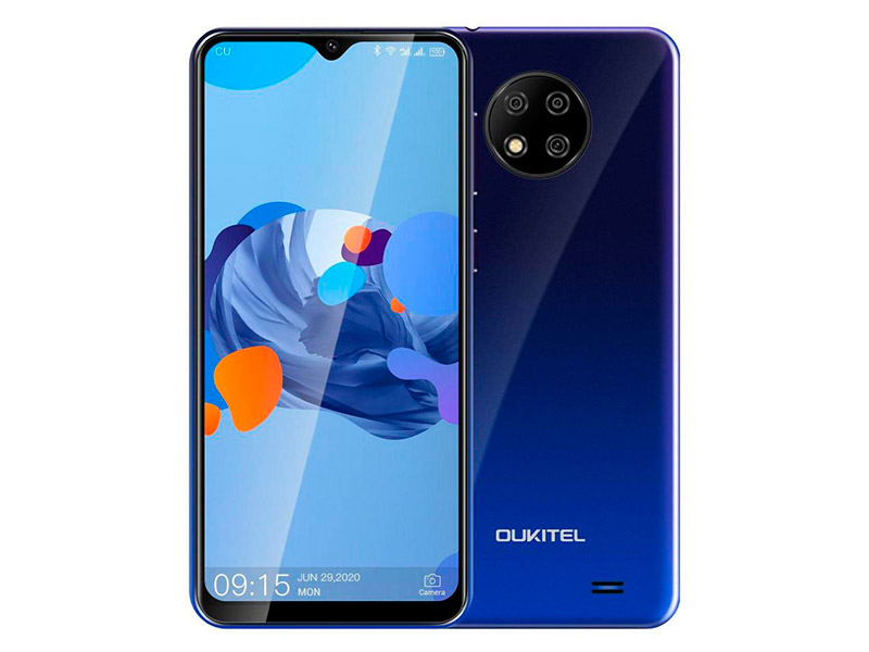 фото Смартфон oukitel c19 gradient blue