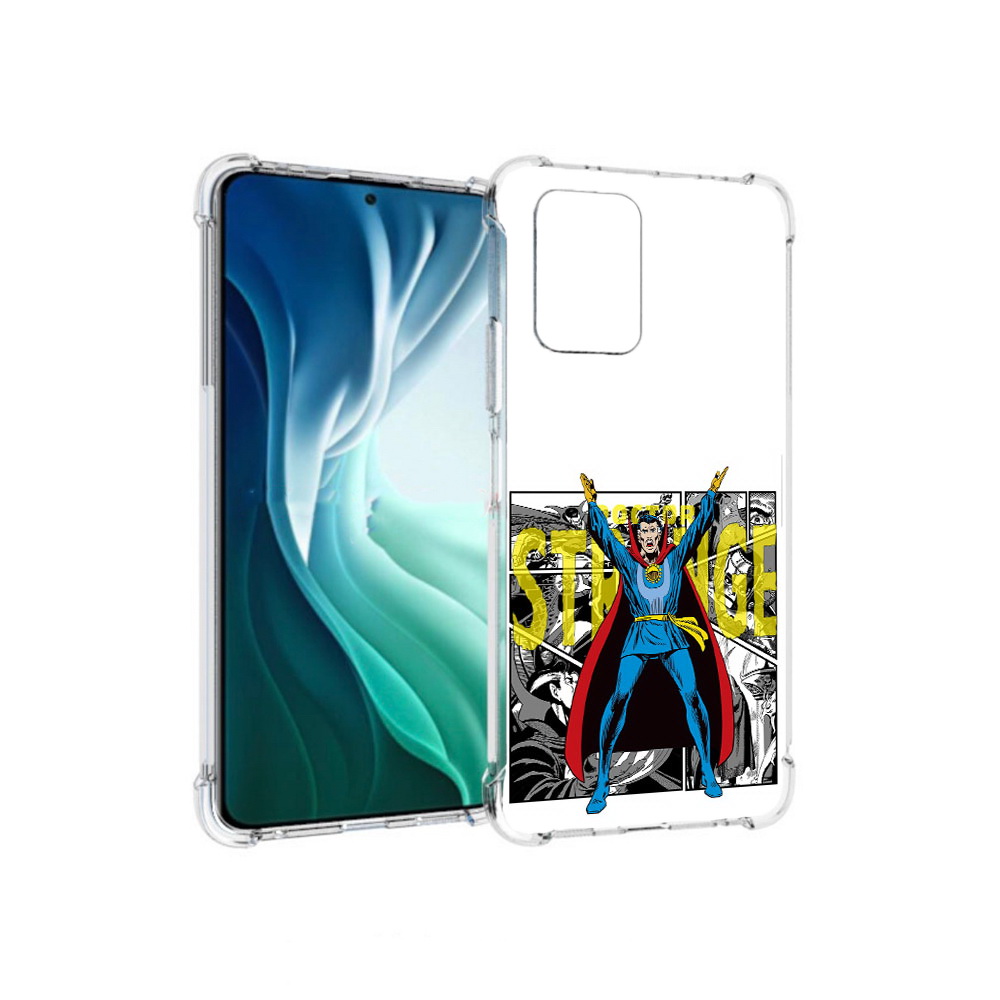 Чехол MyPads Tocco для Xiaomi Redmi Note 10 Pro 5G доктор стренж комикс (PT162244.283.334)