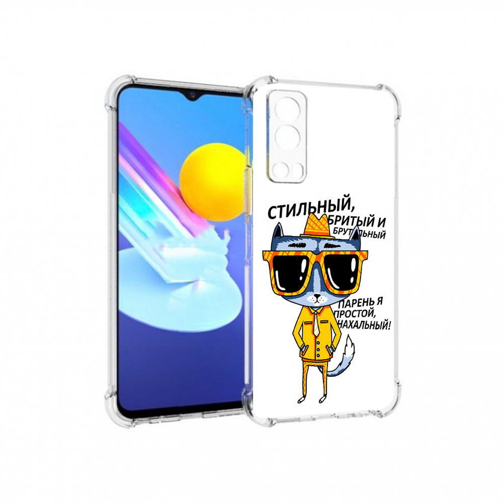 

Чехол MyPads Tocco для Vivo Z3 стильный кот (PT226973.411.625), Прозрачный, Tocco