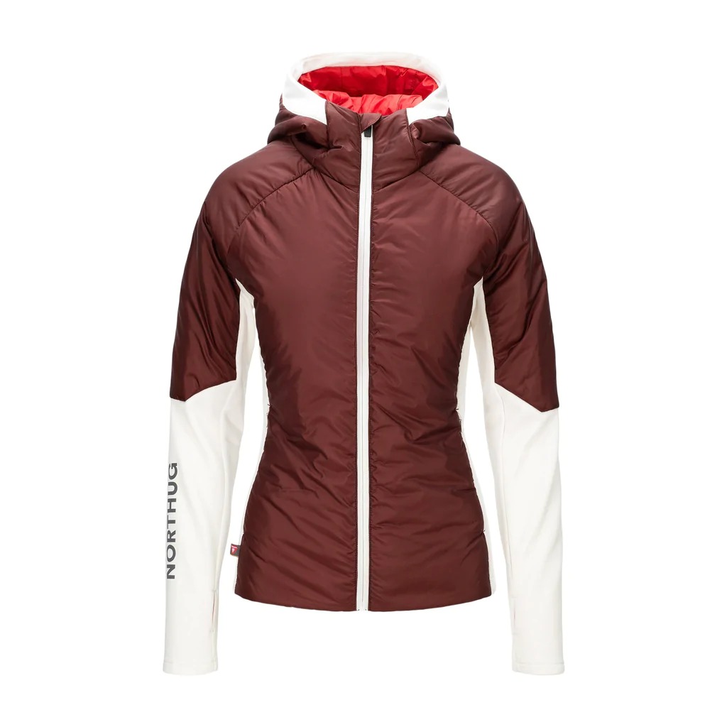 фото Спортивная куртка женская northug livigno hybrid белая s