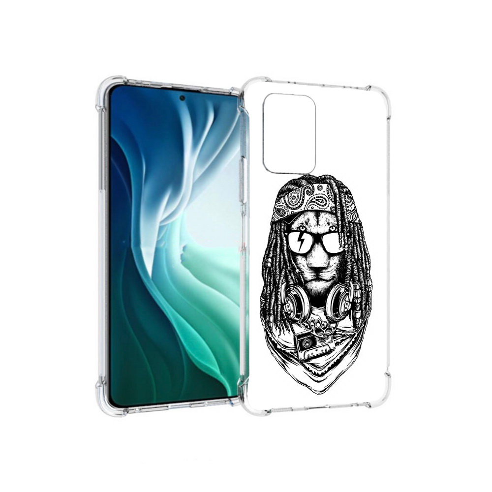Чехол MyPads Tocco для Xiaomi Redmi Note 10 Pro 5G дреды льва (PT162244.283.338)
