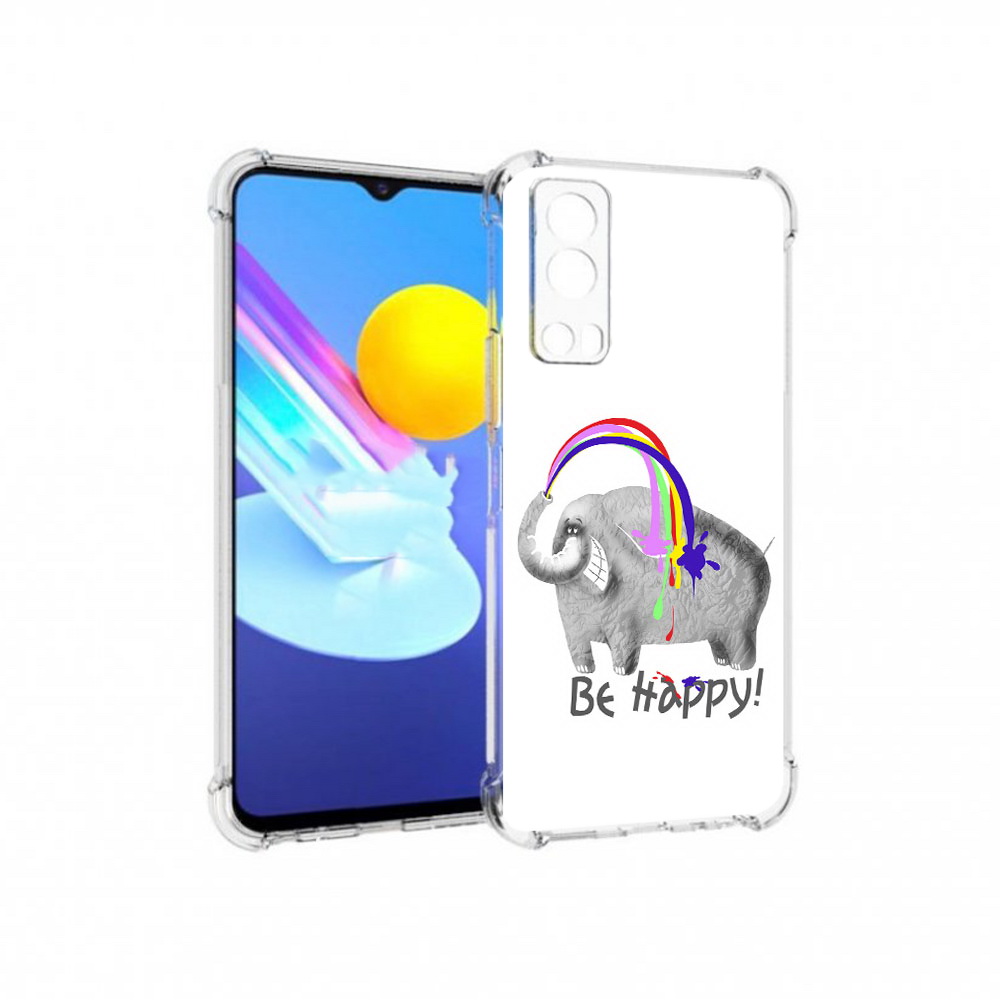 

Чехол MyPads Tocco для Vivo Z3 счастливый слон (PT226973.411.632), Прозрачный, Tocco