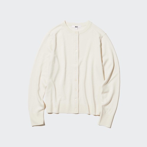 

Кардиган женский UNIQLO 450510COL01 белый XS, 450510COL01