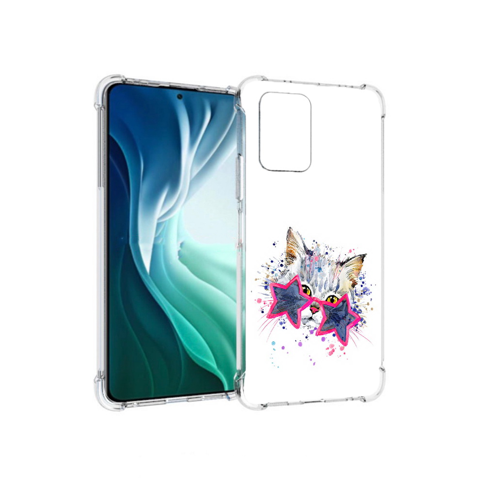 Чехол MyPads Tocco для Xiaomi Redmi Note 10 Pro 5G звездные очки (PT162244.283.353)