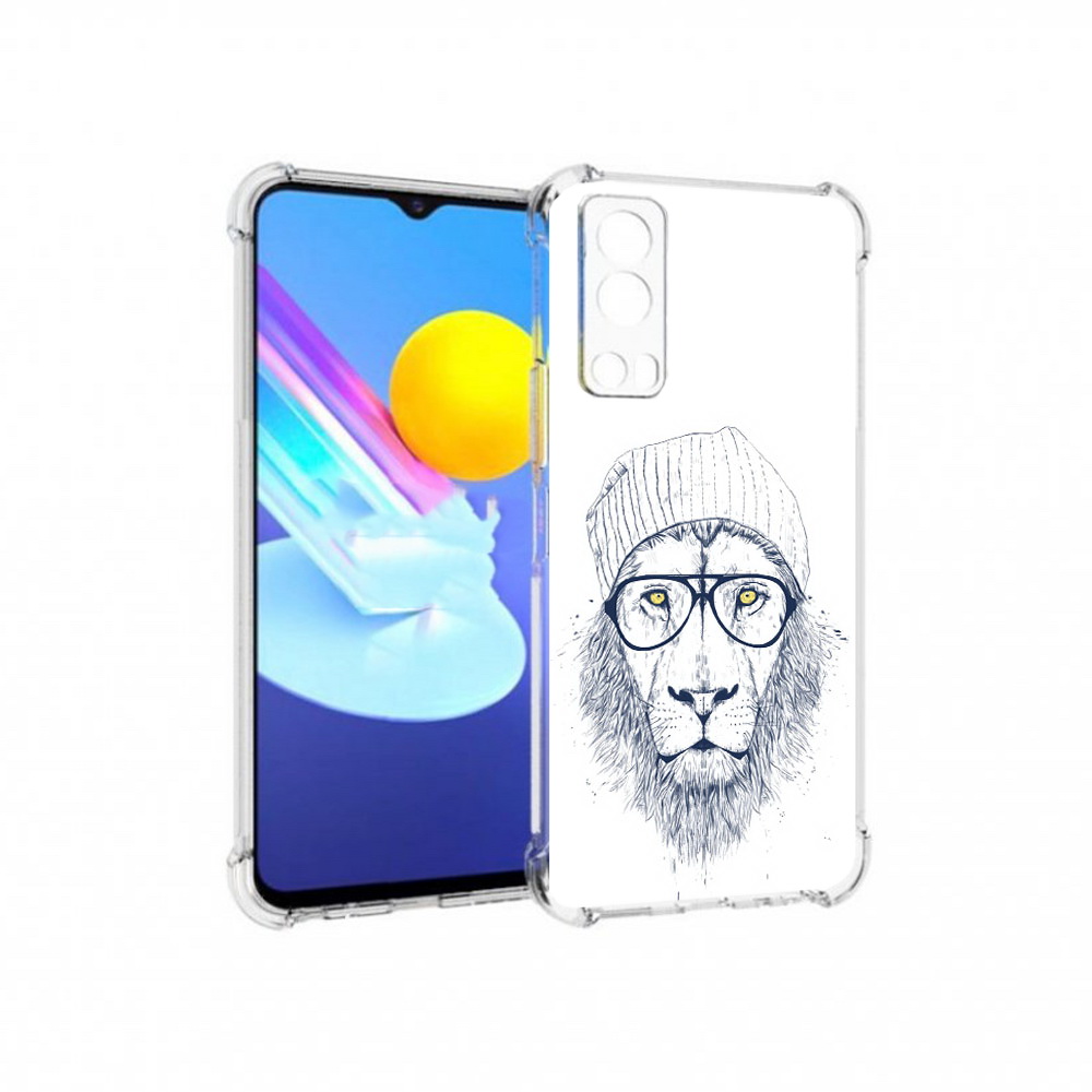 

Чехол MyPads Tocco для Vivo Z3 хиппи лев (PT226973.411.663), Прозрачный, Tocco