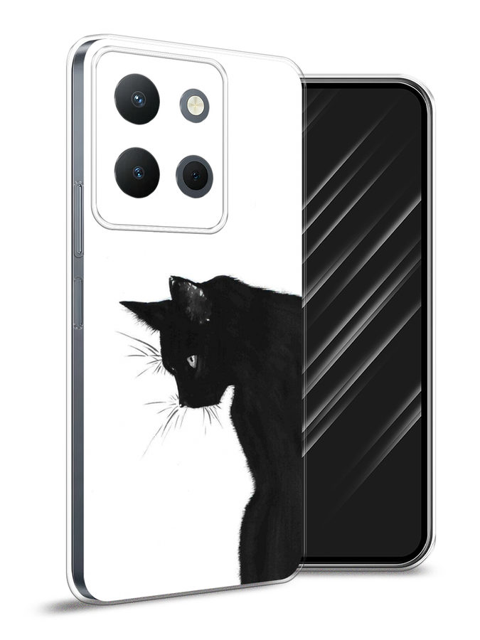 

Чехол Awog на Vivo Y36 4G "Black cat", Черный;белый, 269250-1