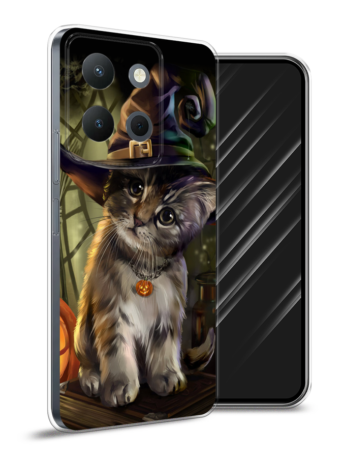 

Чехол Awog на Vivo Y36 4G "Кот на Хэллоуин", Зеленый;серый, 269250-1