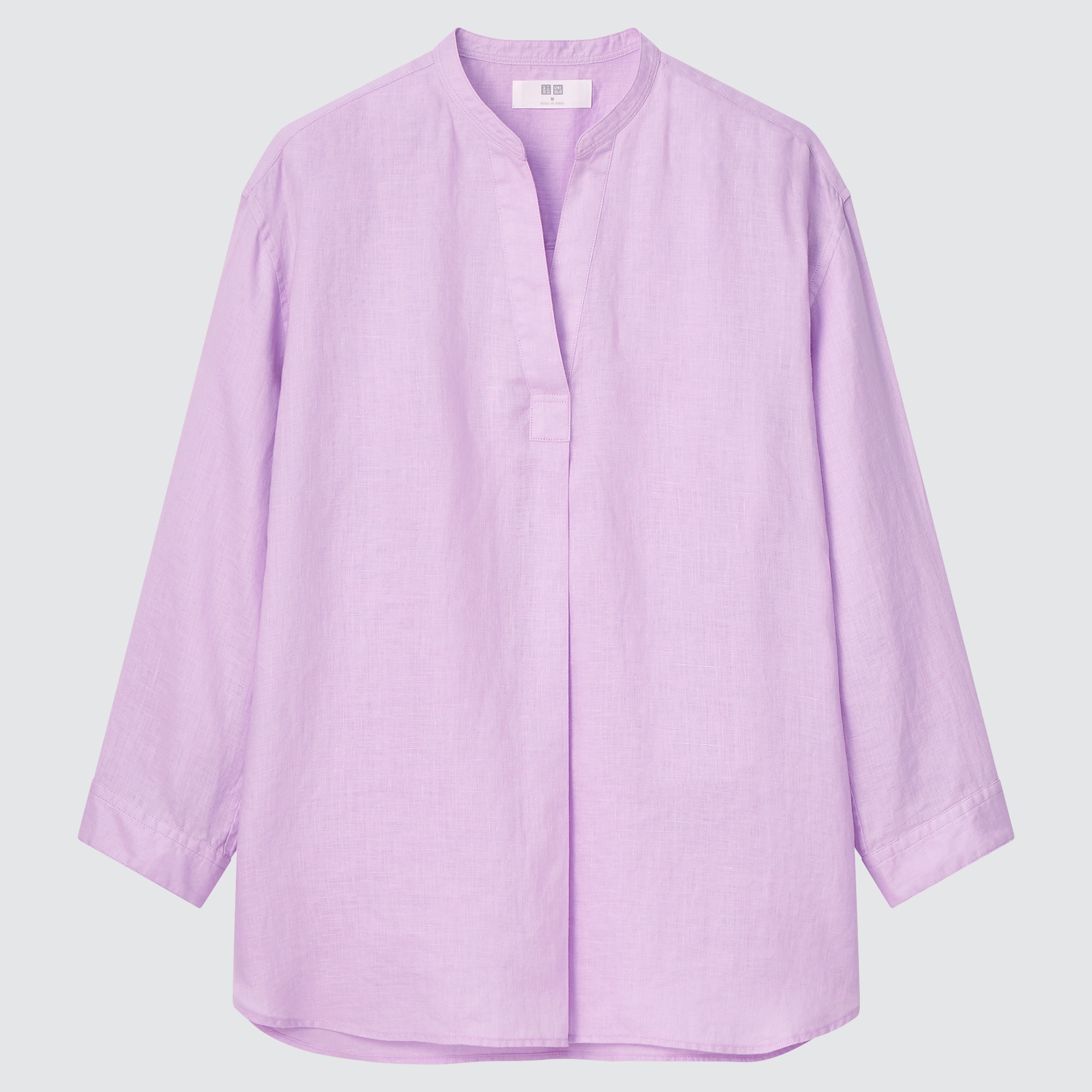 

Блуза женская UNIQLO 445453COL70 фиолетовая 2XS (доставка из-за рубежа), 445453COL70