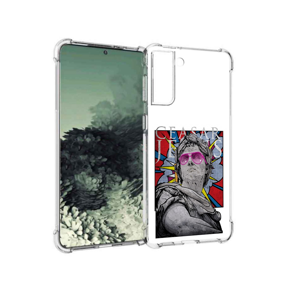 Чехол MyPads Tocco для Samsung Galaxy S21+ крутая статуя свободы (PT157355.533.423)