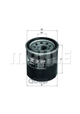 

Mahle Фильтр масляный OC 224
