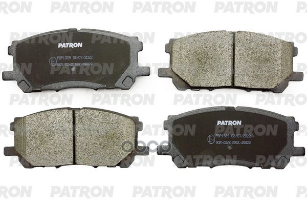 

Колодки Тормозные Дисковые Перед. Lexus: Rx 03-, Toyota: Harrier 03-, Kluger 03-