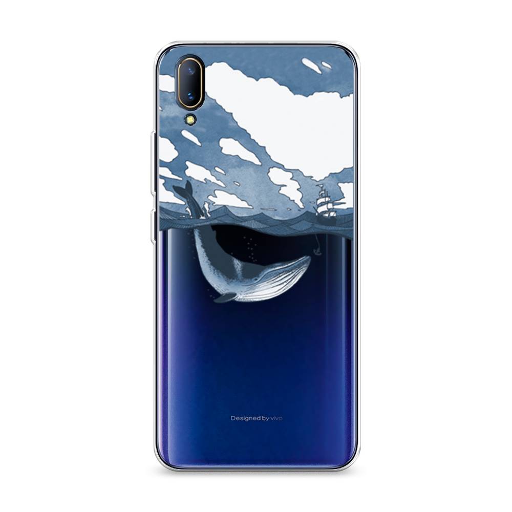 

Чехол на Vivo V11 "Большой кит", Синий, 260850-1