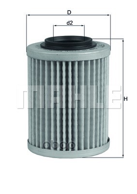

Mahle Фильтр масляный OX 970