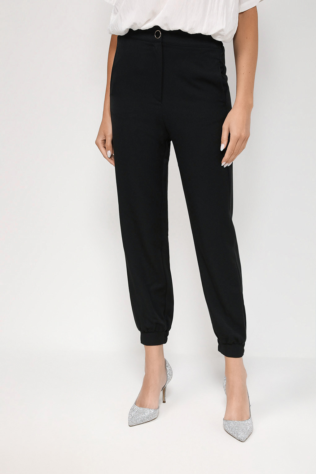 

Брюки женские Rinascimento CFC0115531003 черные L, Черный, CFC0115531003