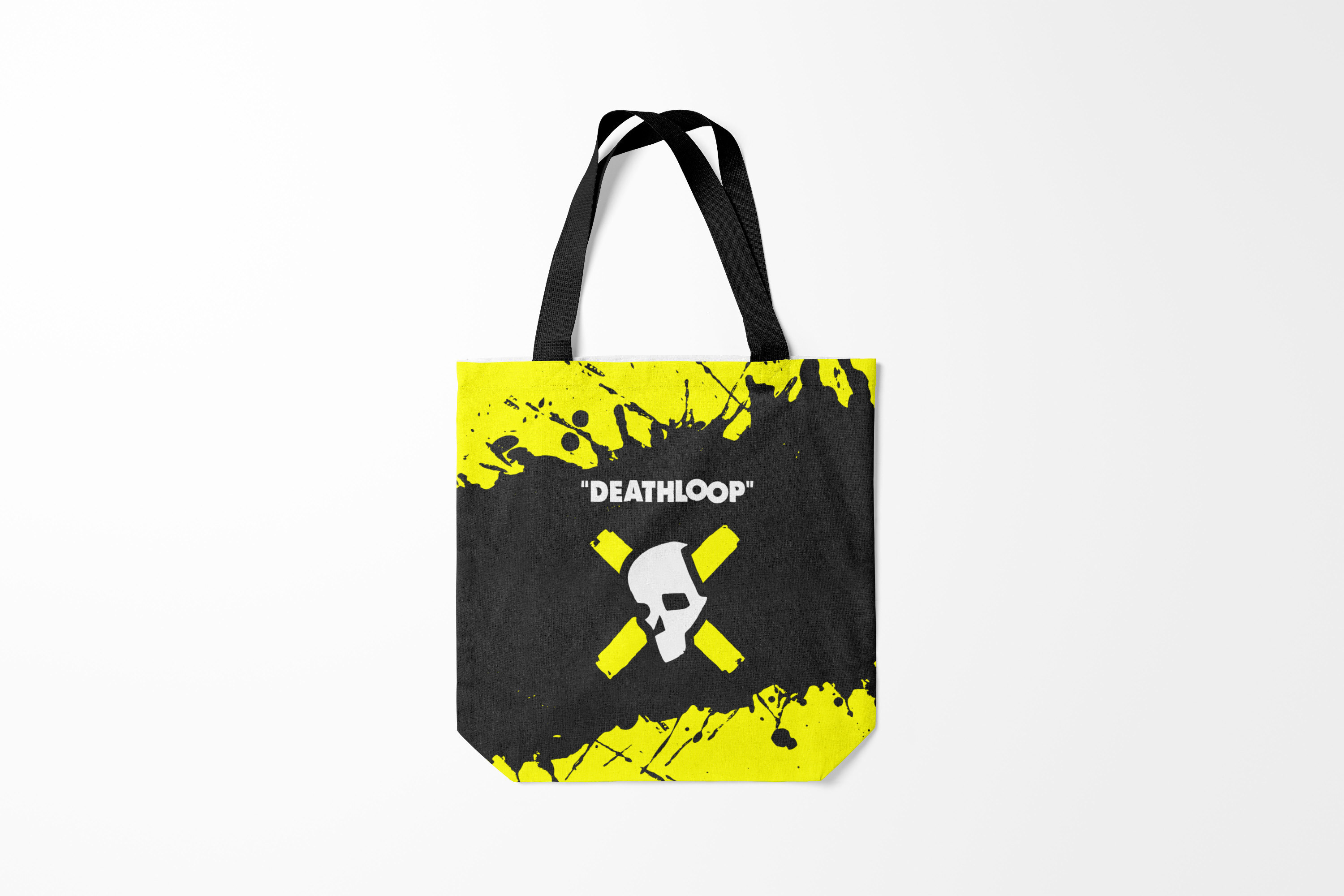 

Сумка шoппер унисекс Burnettie Разные игры Deathloop Paint, разноцветный, Разные игры Deathloop Paint