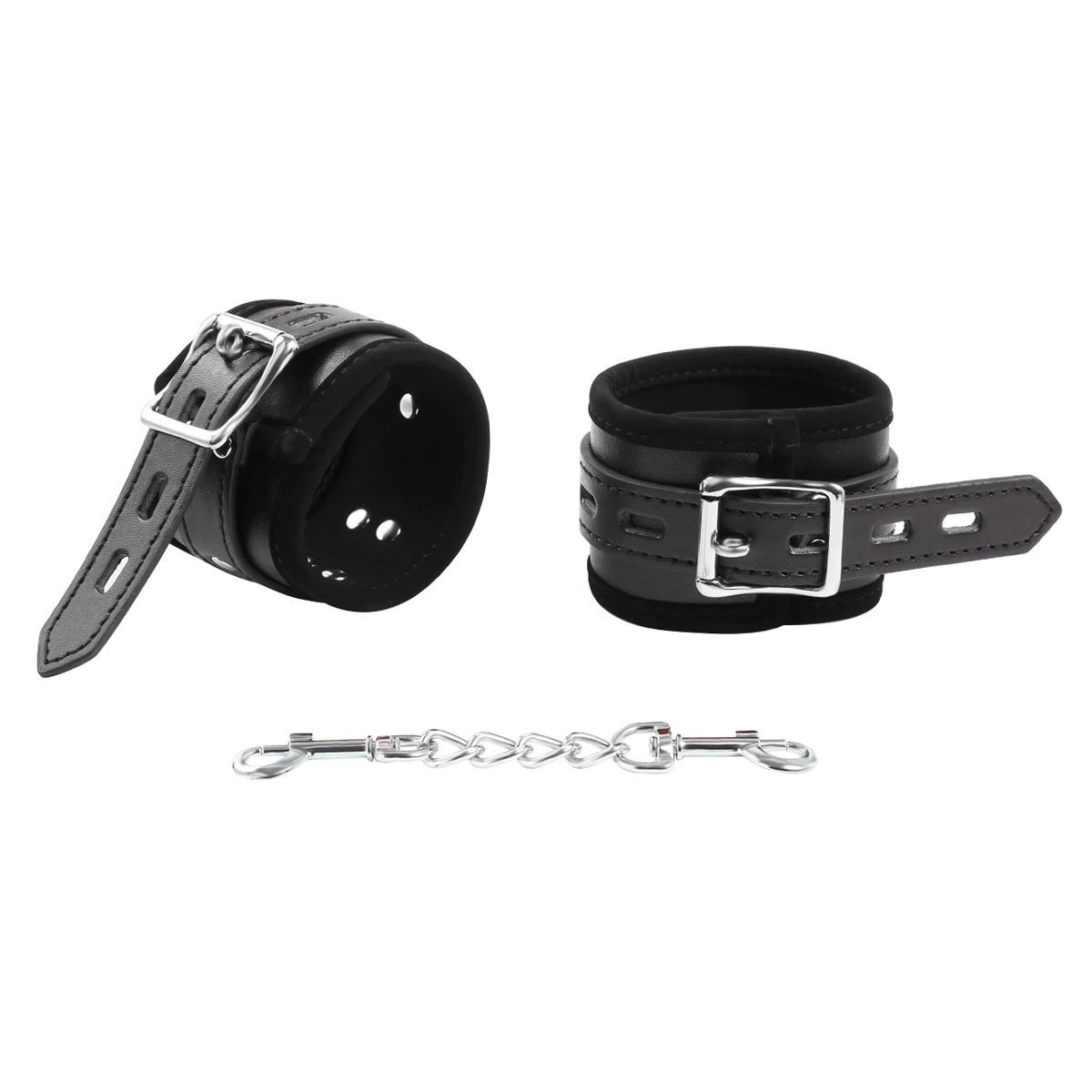 Поножи для фиксации KISSEXPO с подкладкой черные