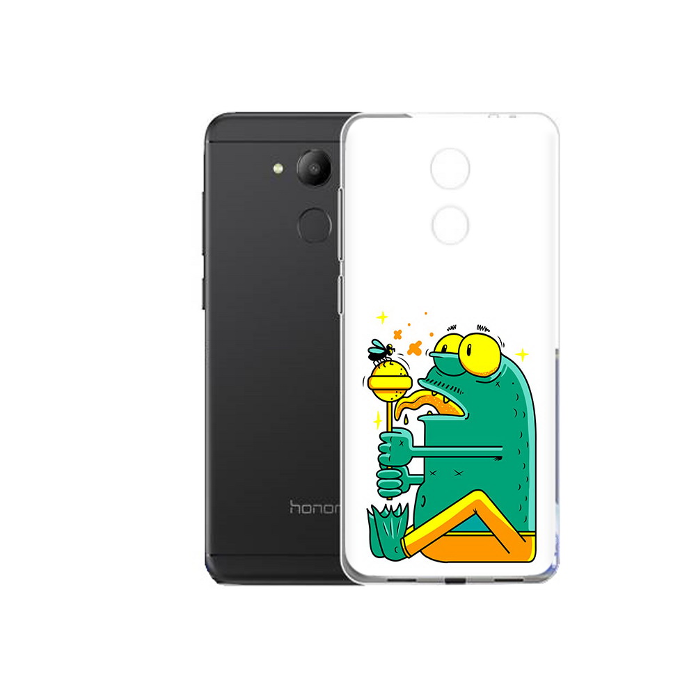 

Чехол MyPads Tocco для Honor 6C Зеленая лягушка с чупа чупсом (PT67887.49.85), Прозрачный, Tocco