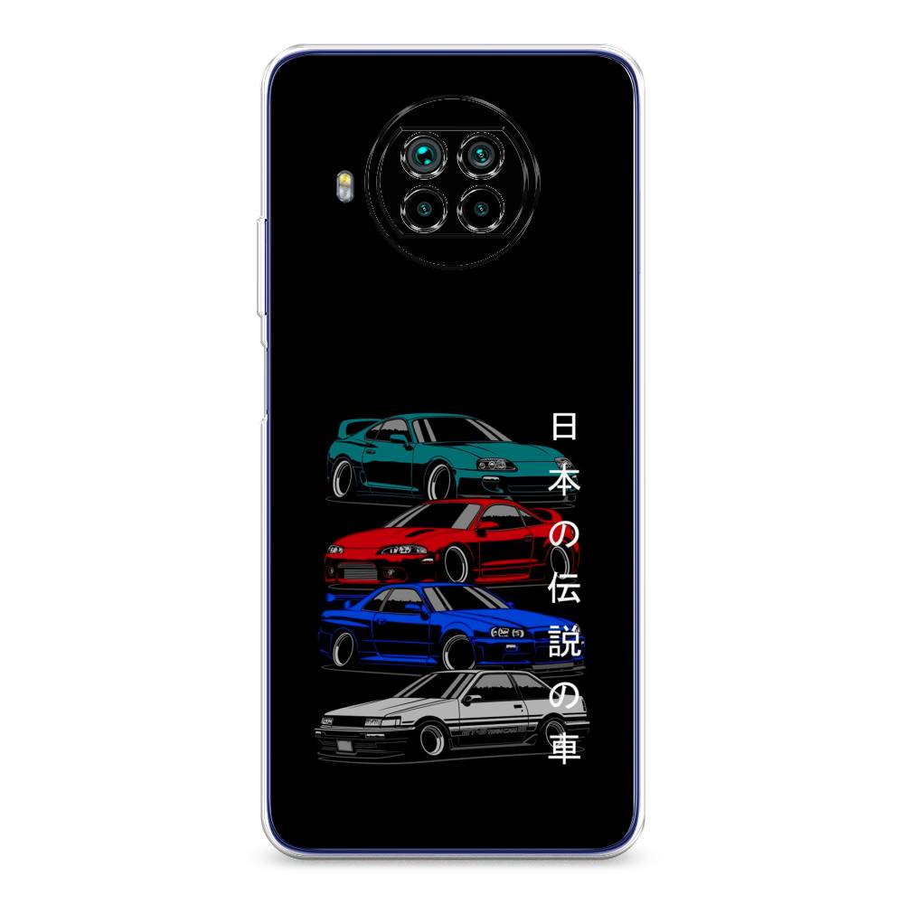 

Чехол Awog на Xiaomi Mi 10T Lite "JDM Legend cars", Разноцветный, 39150-5