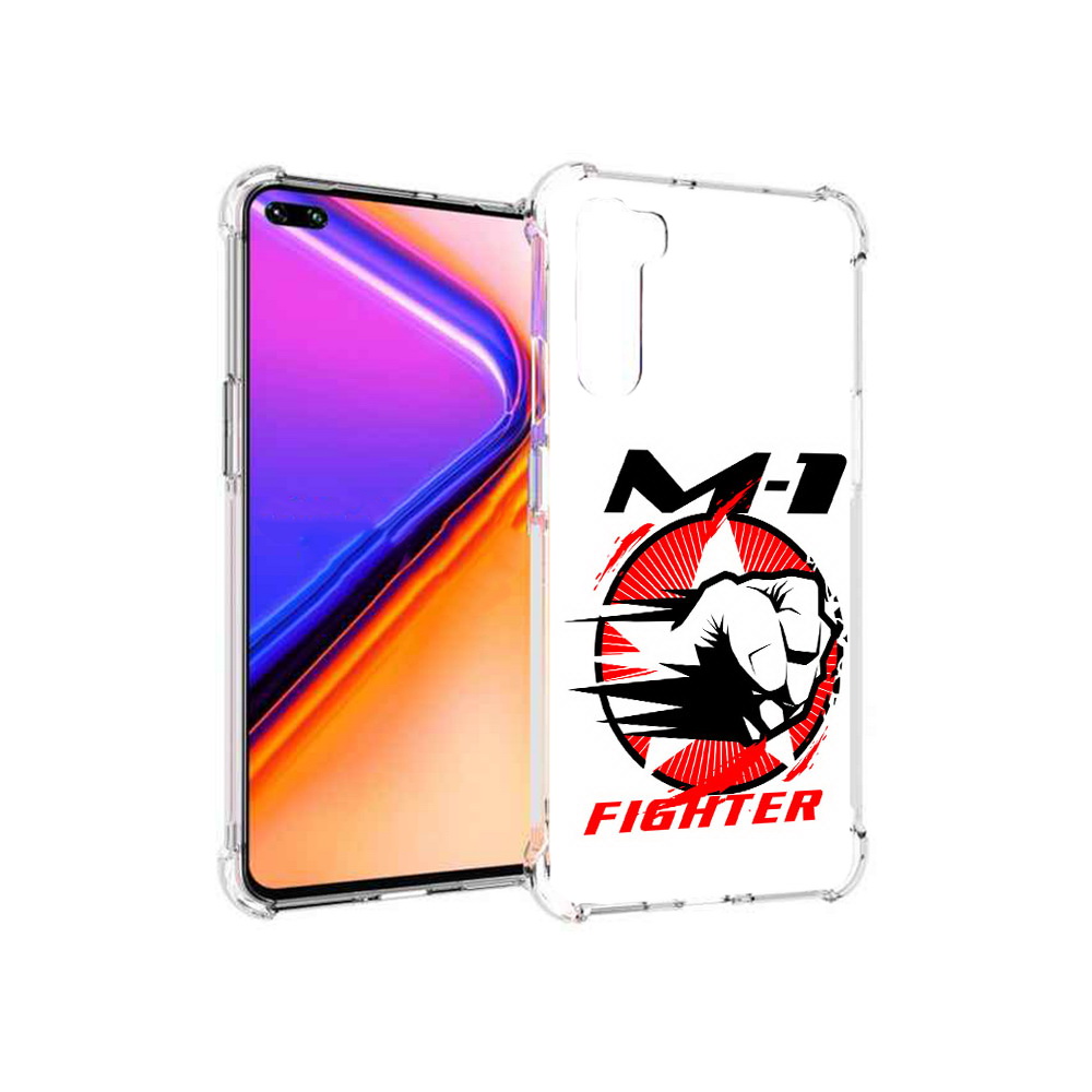 

Чехол MyPads Tocco для OnePlus Nord единоборства М-1 (PT227045.136.342), Прозрачный, Tocco