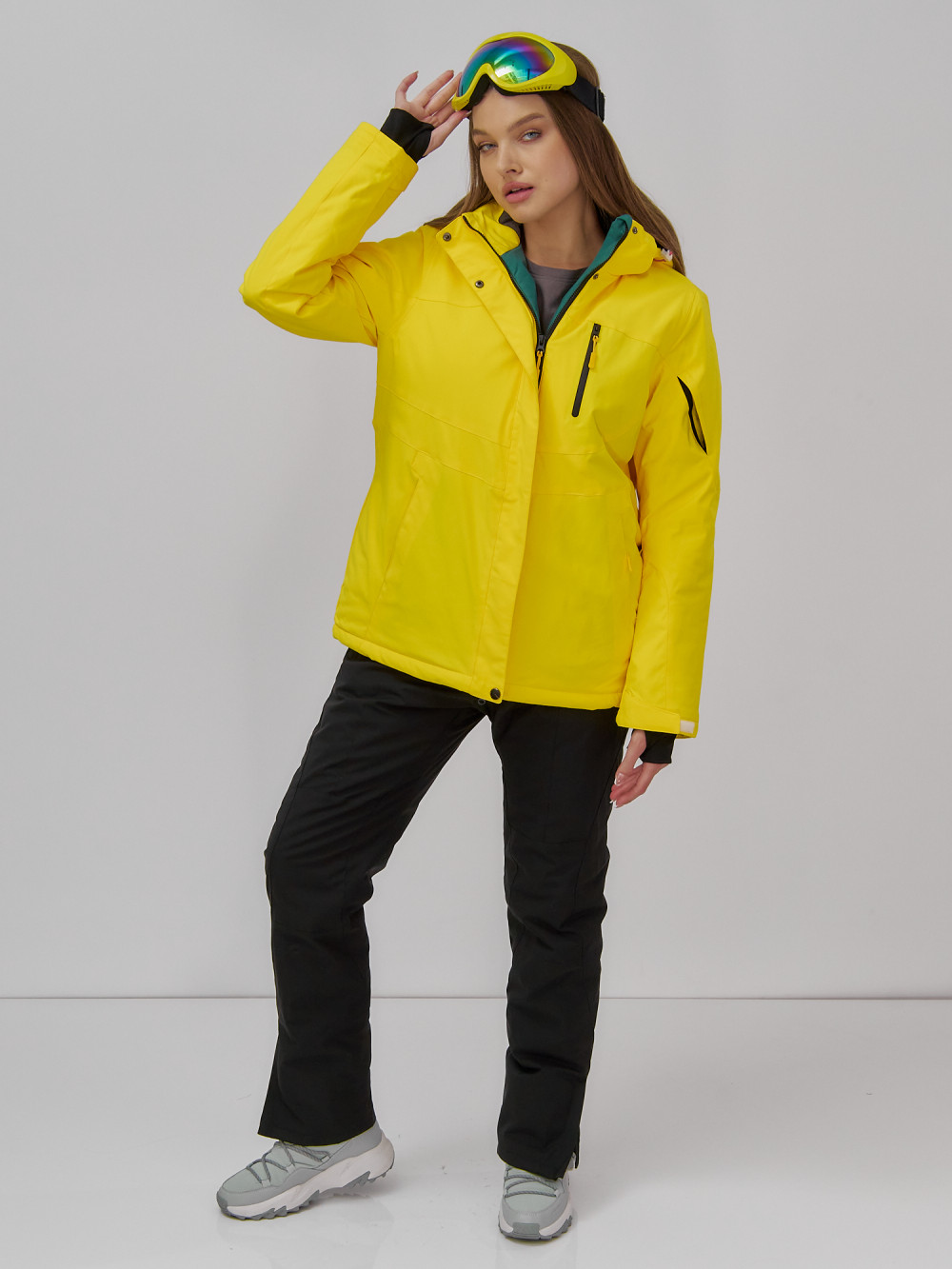 

Горнолыжный костюм женский MTFORCE 07015 Yellow S INT, Желтый, 07015