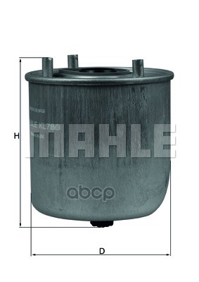 

Mahle Фильтр топливный погружной KL 780