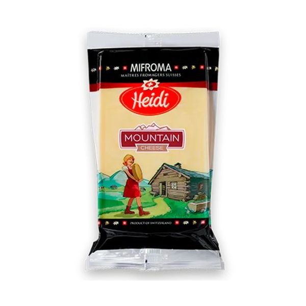 

Сыр твердый Heidi Швейцарский Горный 52%