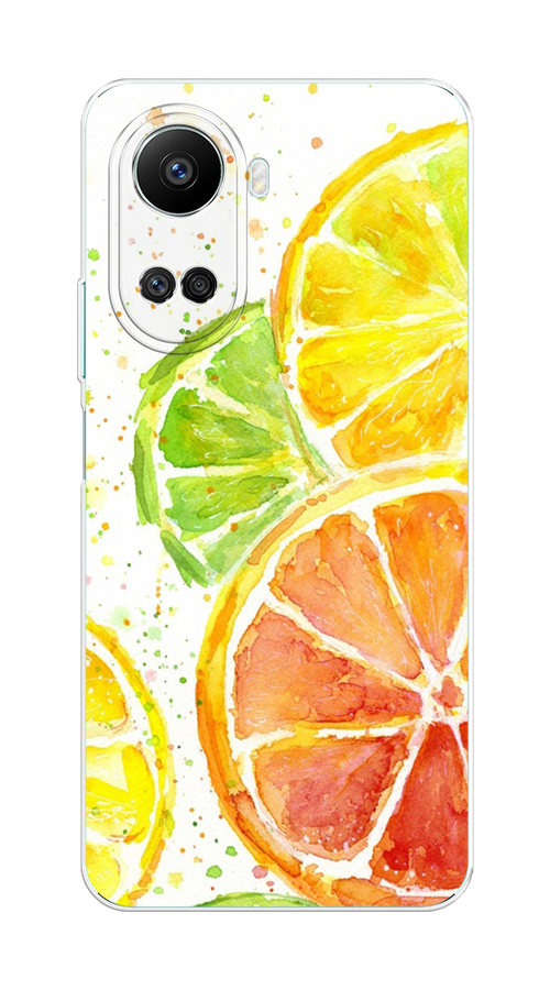 

Чехол на Huawei nova 10 SE "Цитрусовые", Белый;желтый;красный;зеленый, 6109650-1