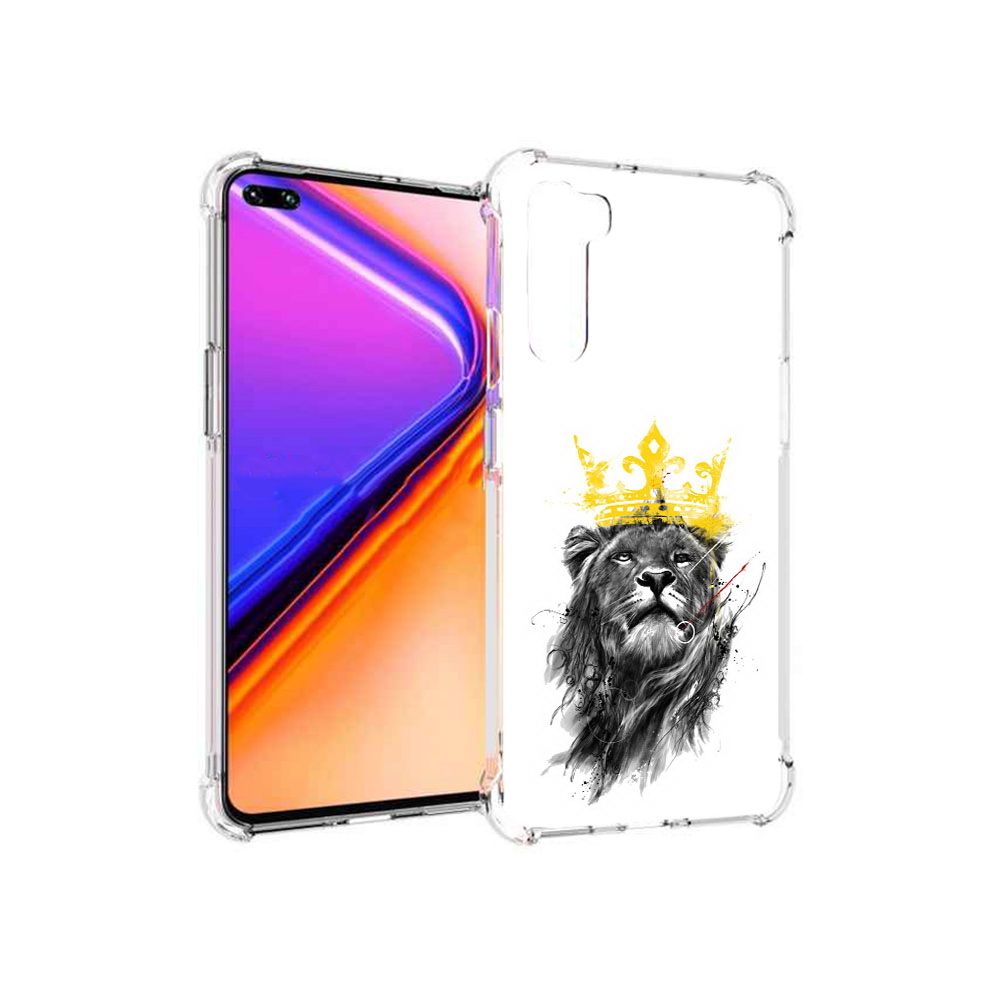 

Чехол MyPads Tocco для OnePlus Nord король-лев (PT227045.136.391), Прозрачный, Tocco