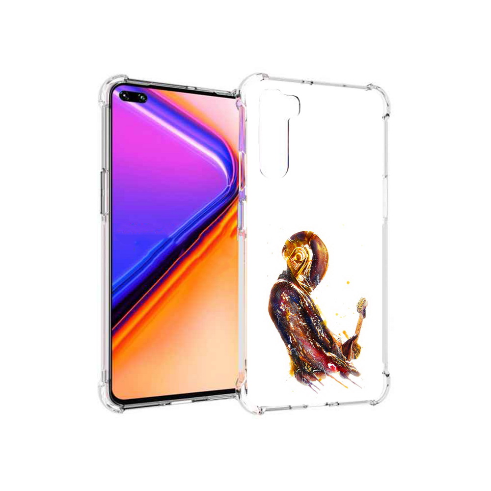 

Чехол MyPads Tocco для OnePlus Nord космо-музыкант (PT227045.136.393), Прозрачный, Tocco