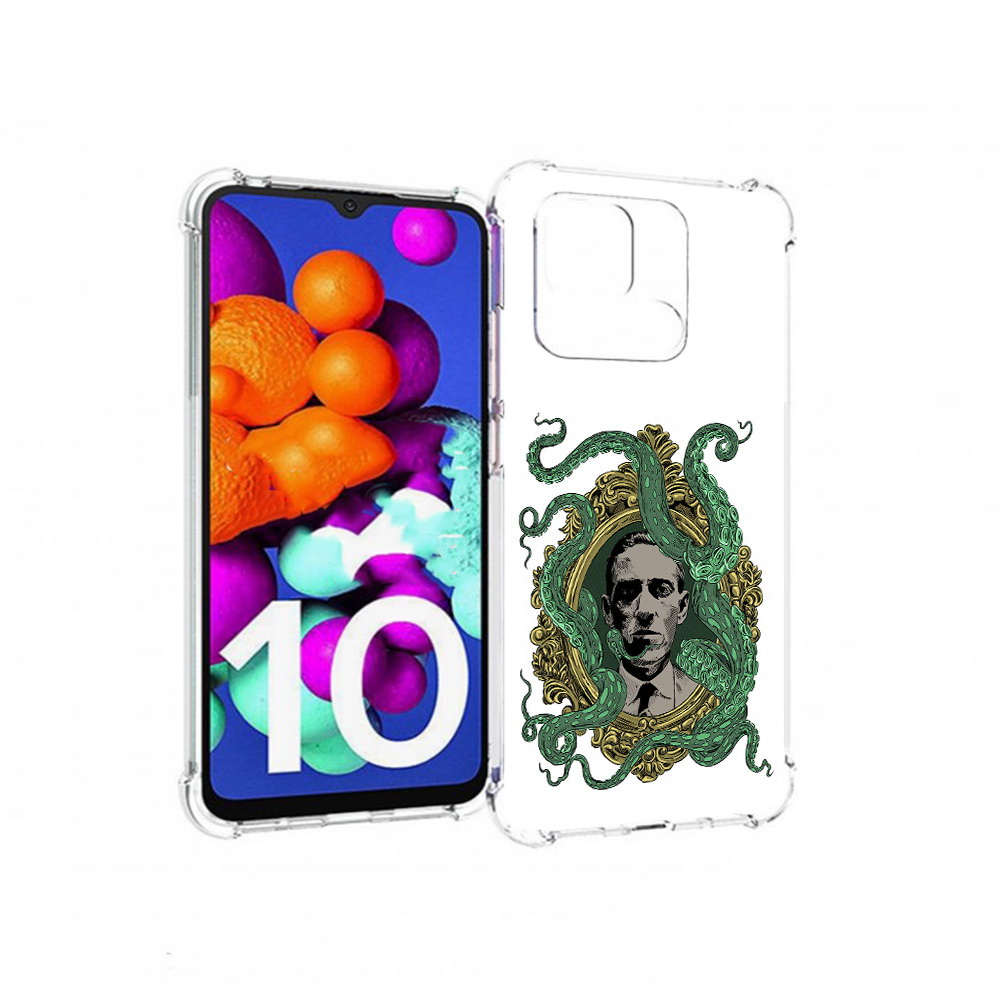 

Чехол MyPads Tocco для Xiaomi Redmi 10C портрет с кракеном, Прозрачный, Tocco