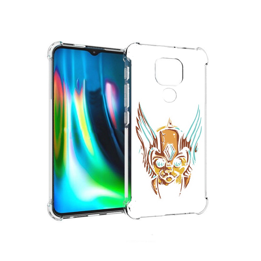 

Чехол MyPads Tocco для Motorola Moto E7 Plus тор абстракция (PT155921.339.644), Прозрачный, Tocco