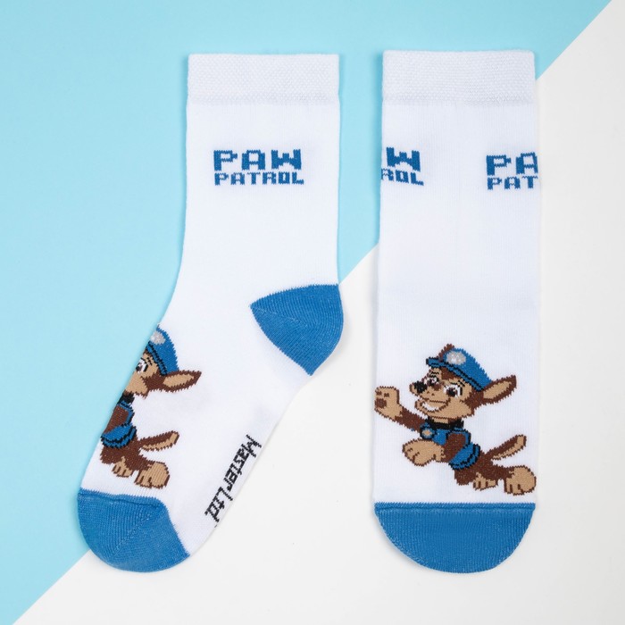 

Носки PAW PATROL Гончик, цвет белый, 14-16 см