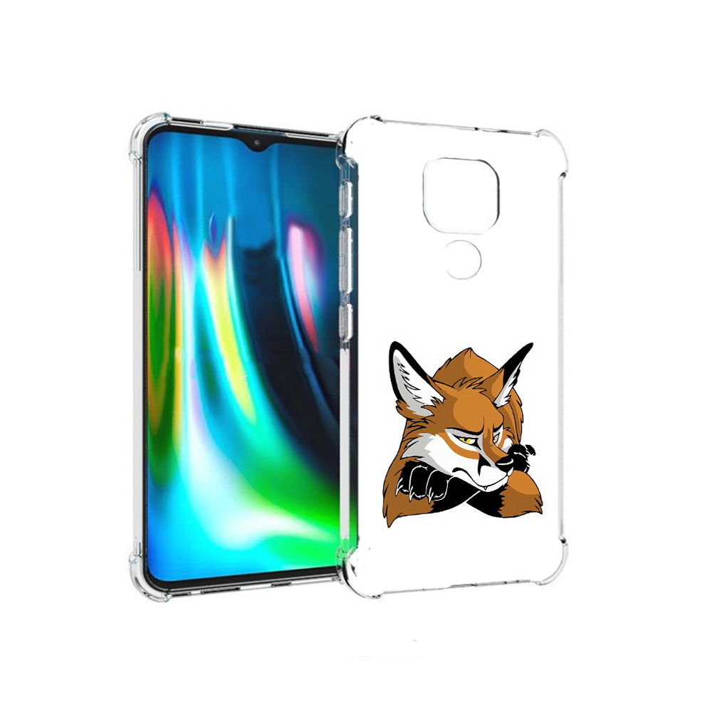 

Чехол MyPads Tocco для Motorola Moto E7 Plus фокс (PT155921.339.660), Прозрачный, Tocco