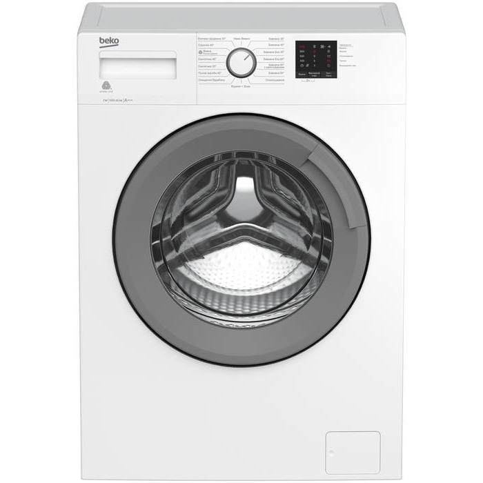 Стиральная машина Beko RGE78511XSW белый, размер компактная