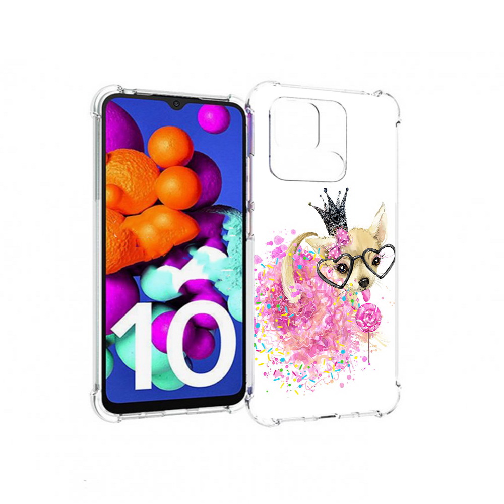 

Чехол MyPads Tocco для Xiaomi Redmi 10C сладкая принцесса, Прозрачный, Tocco