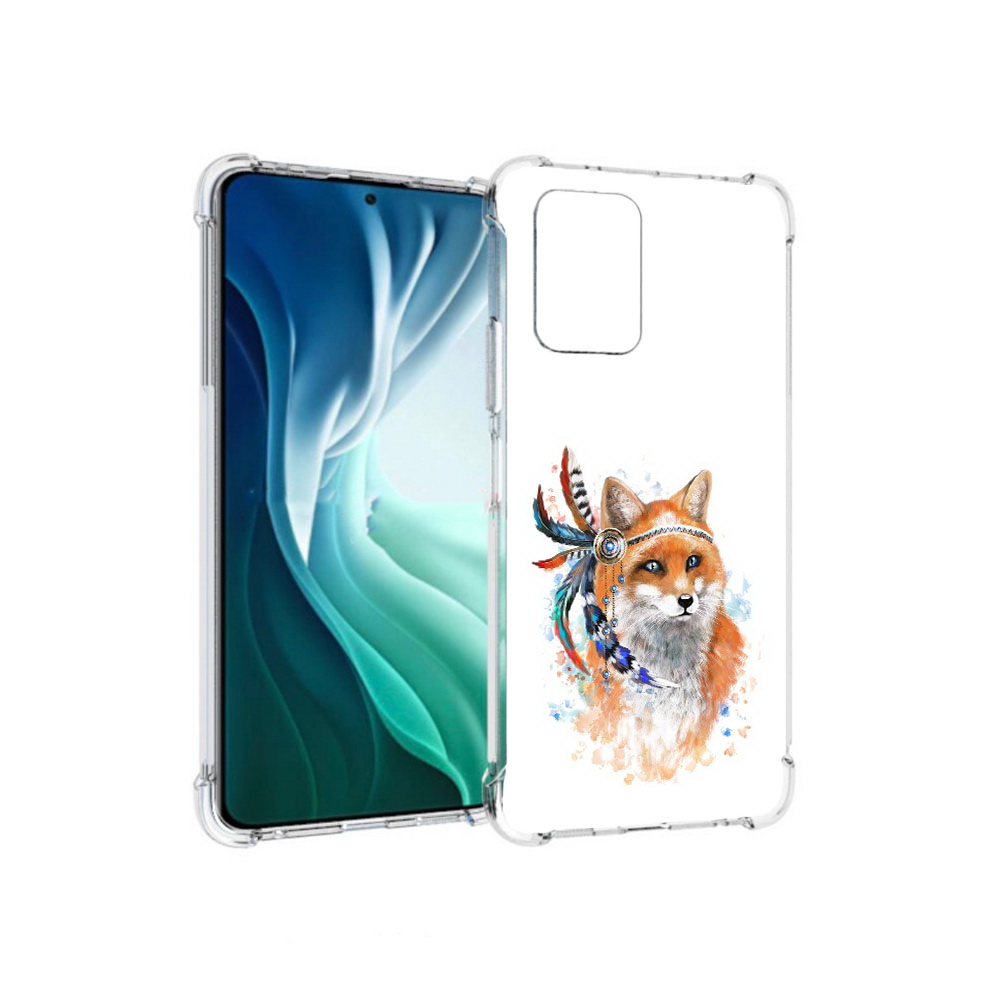 Чехол MyPads Tocco для Xiaomi Redmi Note 10 Pro 5G инду лиса (PT162244.283.377)